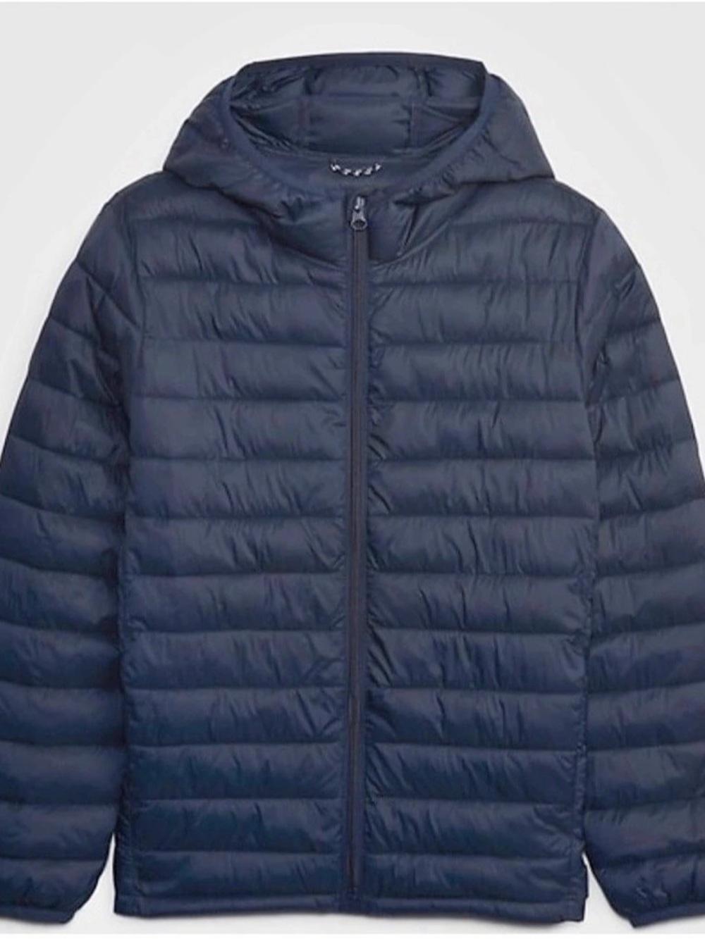 GAP Boys Packable Puffer Jacket in Navy Blue Size XL